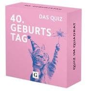 Cover von 40. Geburtstag. Das Quiz