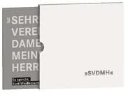 Cover von 'Sehr verehrte Damen, meine Herren' (SVDMH)