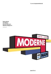 Cover von Moderne am Main 1919-1933