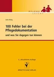 Cover von 100 Fehler bei der Pflegedokumentation