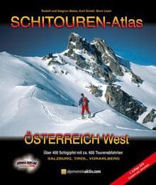 Cover von SCHITOUREN-ATLAS Österreich West