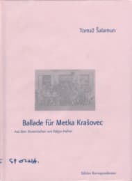 Cover von Ballade für Metka Krasovec
