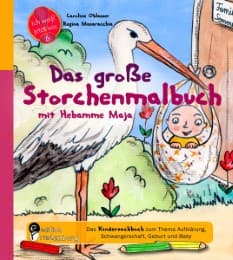 Cover von Das große Babymalbuch mit Hebamme Maja