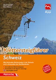 Cover von Klettersteigführer Schweiz