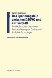 Cover von Das Spannungsfeld zwischen DSGVO und ePrivacy-RL