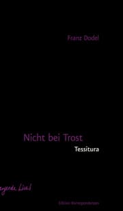 Cover von Nicht bei Trost. Tessitura