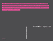 Cover von Commoning Care & Collective Power