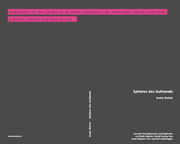 Cover von Sphären des Aufstands