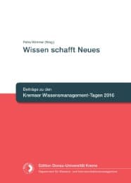 Cover von Wissen schafft Neues