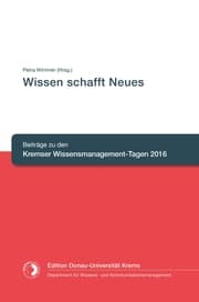 Cover von Wissen schafft Neues