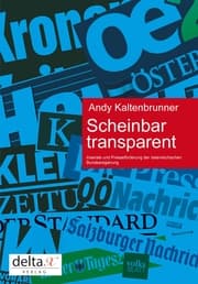 Cover von Scheinbar transparent