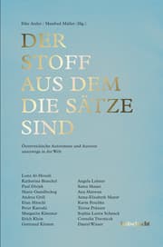 Cover von Der Stoff aus dem die Sätze sind