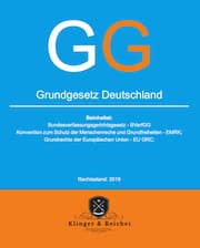 Cover von Grundgesetz GG Deutschland
