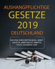 Cover von Aushangpflichtige Gesetze 2019