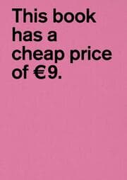 Cover von This book has a cheap price of Euro 9.