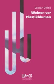 Cover von Weinen vor Plastikblumen
