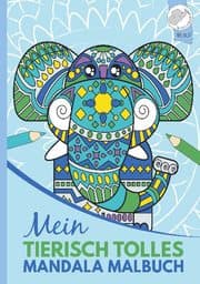Cover von Mein tierisch tolles Mandala Malbuch