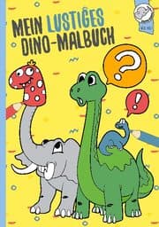 Cover von Mein lustiges Dino - Malbuch