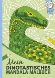 Cover von Mein dinotastisches Mandala Malbuch