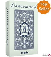 Cover von Lenormand Orakelkarten - Blaue Eule