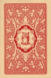 Cover von Lenormand Orakelkarten - rote Eule
