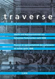 Cover von Macht und Repräsentativität von Schweizer Parlamenten nach 1848/Pouvoir et représentativité des parlements en Suisse après 1848