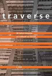 Cover von 30 Jahre 'traverse': un collectif au travail