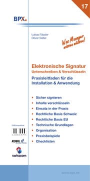 Cover von Elektronische Signatur: Unterschreiben & Verschlüsseln