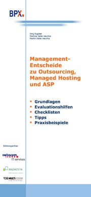 Cover von Management-Entscheide zu Outsourcing, Managed Hosting und ASP