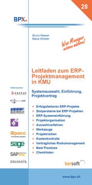 Cover von Leitfaden zum ERP-Projektmanagement in KMU