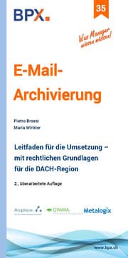 Cover von E-Mail-Archivierung