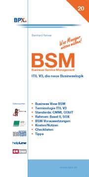 Cover von BSM, Business Service Management