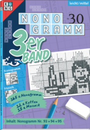 Cover von Nonogramm 3er-Band Nr. 30