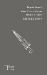 Cover von Giacomo Joyce