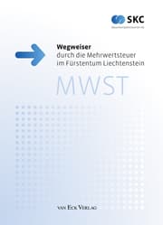 Cover von Wegweiser durch die Mehrwertsteuer im Fürstentum Liechtenstein