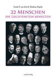 Cover von 22 Menschen, die Liechtenstein bewegten