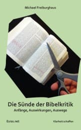 Cover von Die Sünde der Bibelkritik