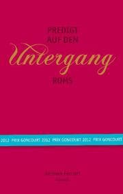 Cover von Predigt auf den Untergang Roms