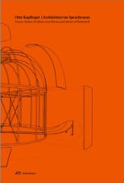 Cover von Otto Kapfinger - Architektur im Sprachraum