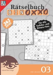 Cover von Rätselbuch Binoxxo 03