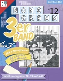 Cover von Nonogramm 3er-Band Nr. 12