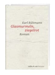 Cover von Glasmurmeln, ziegelrot