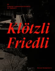 Cover von Klötzli Friedli