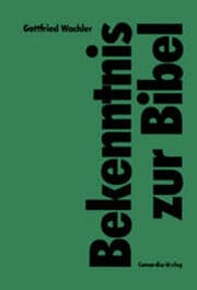 Cover von Bekenntnis zur Bibel