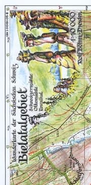 Cover von Bielatalgebiet 1:10000