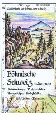 Cover von Böhmische Schweiz 1:40000