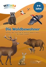 Cover von 'WiBuKi' Wissensbuch für Kinder: Die Waldbewohner