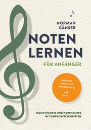 Cover von Noten lernen für Anfänger