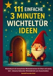 Cover von 111 einfache 3 Minuten Wichteltür Ideen