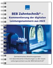 Cover von BEB Zahntechnik® - Kommentierung der digitalen Leistungsnummern aus 2023